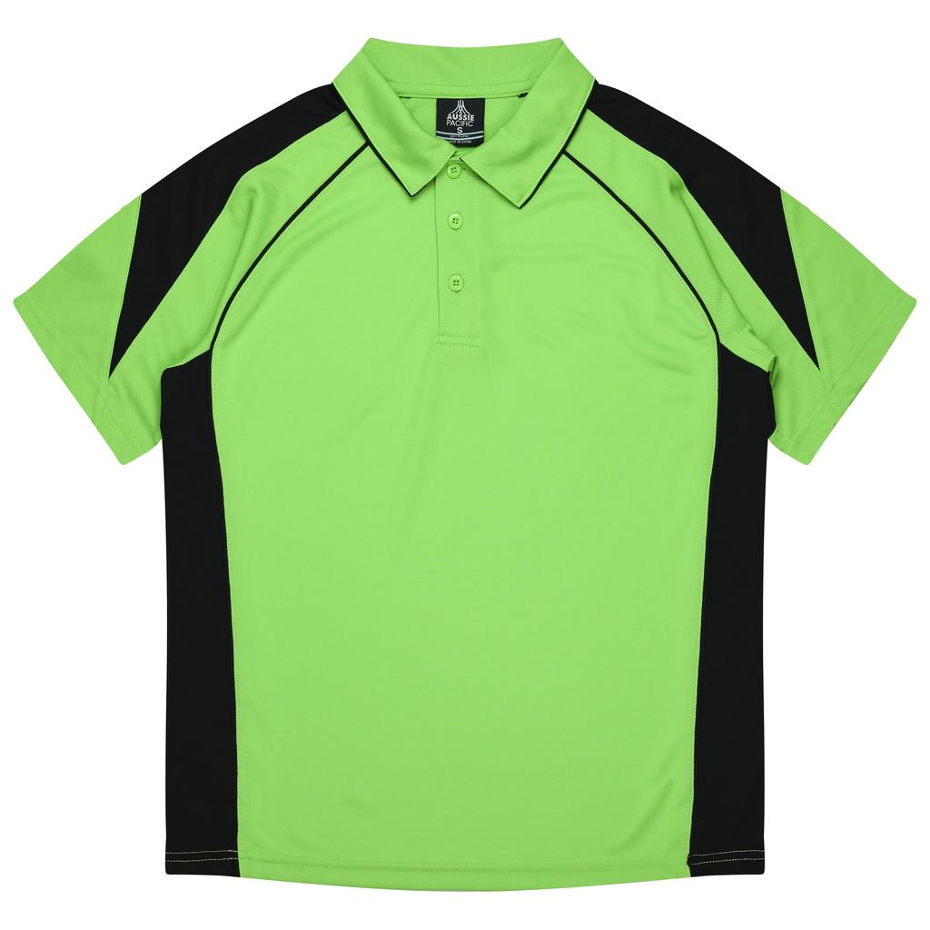 [330171022] 3301 - KIDS PREMIER POLO (6, Apple/Black)
