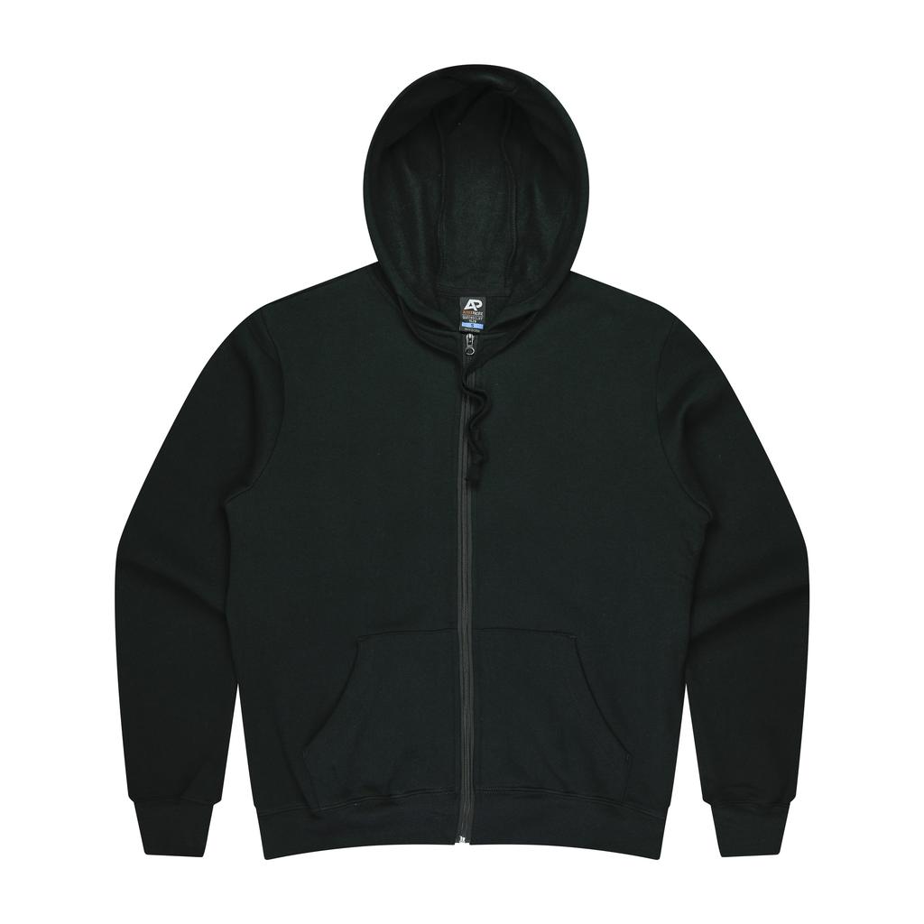 [1528021] 1528 - MENS QUEENSCLIFF ZIP HOOD (XS, Black)