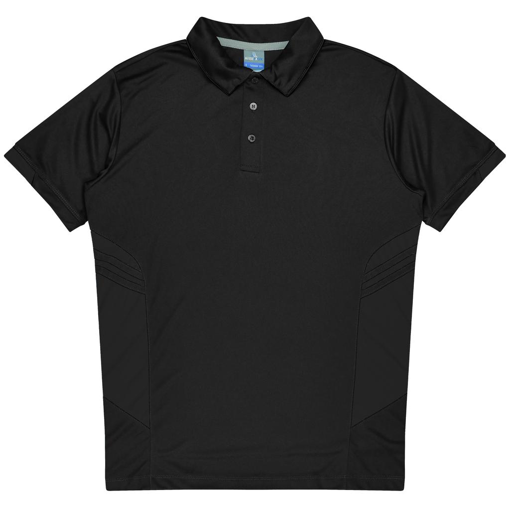 [331102021] 3311 - KIDS TASMAN POLO (4, Black)