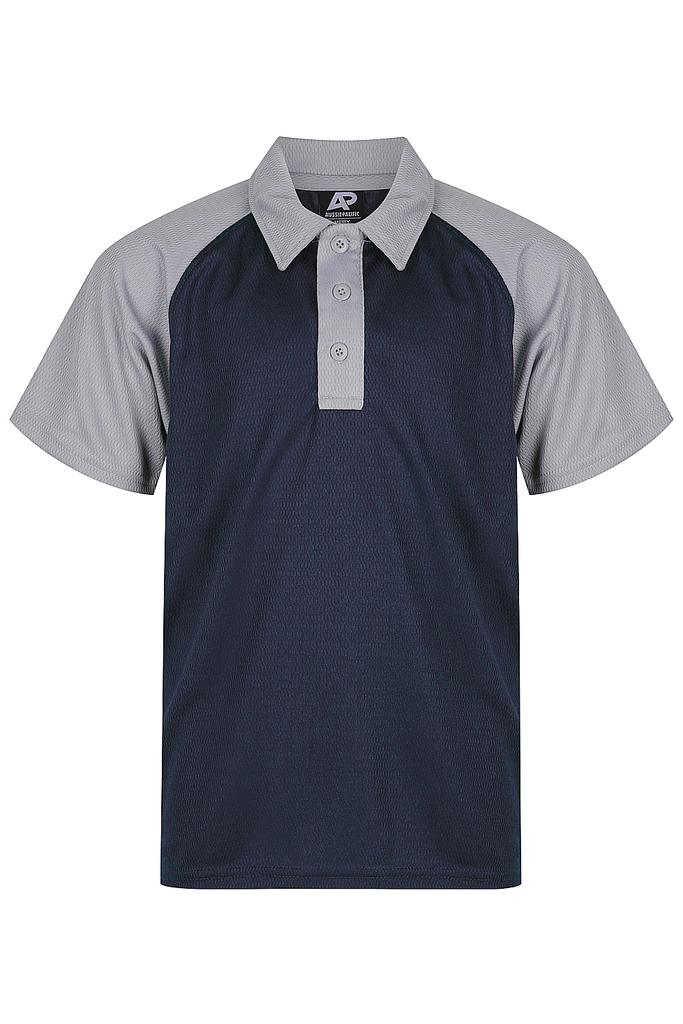 [331802141] 3318 - ** KIDS MANLY POLO (4, Black/Army Green)