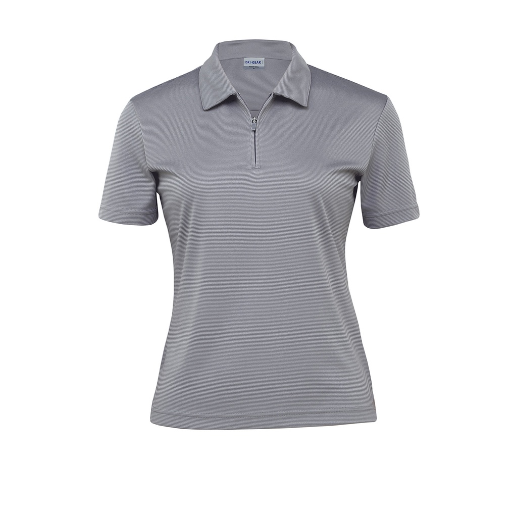 [OWDGOL-ALUMINIUM-8] OWDGOL - Dri Gear Ottoman Lite Polo - Womens (8, Aluminium)