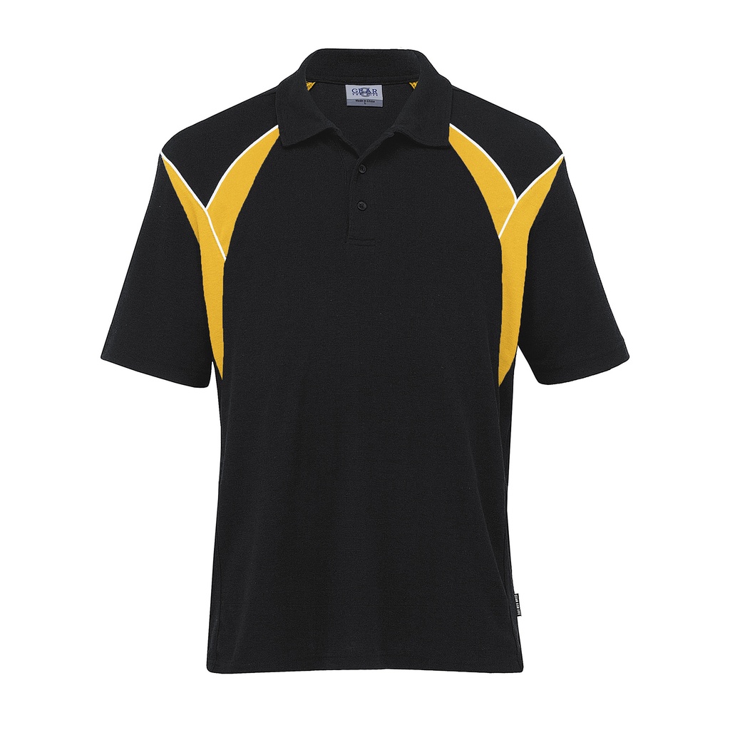 [OVP-BLACK-GOLD-WHITE-4XS] OVP - Victory Polo (4XS, Black/Gold/White)