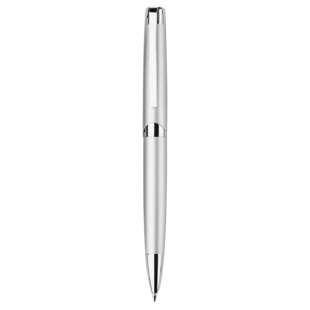 670 - Berlin Series - Twist Action Metal Ballpoint Pen - Silver