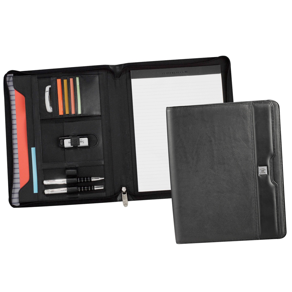 CB1008 - Cutter & Buck - A4 Zippered Compendium