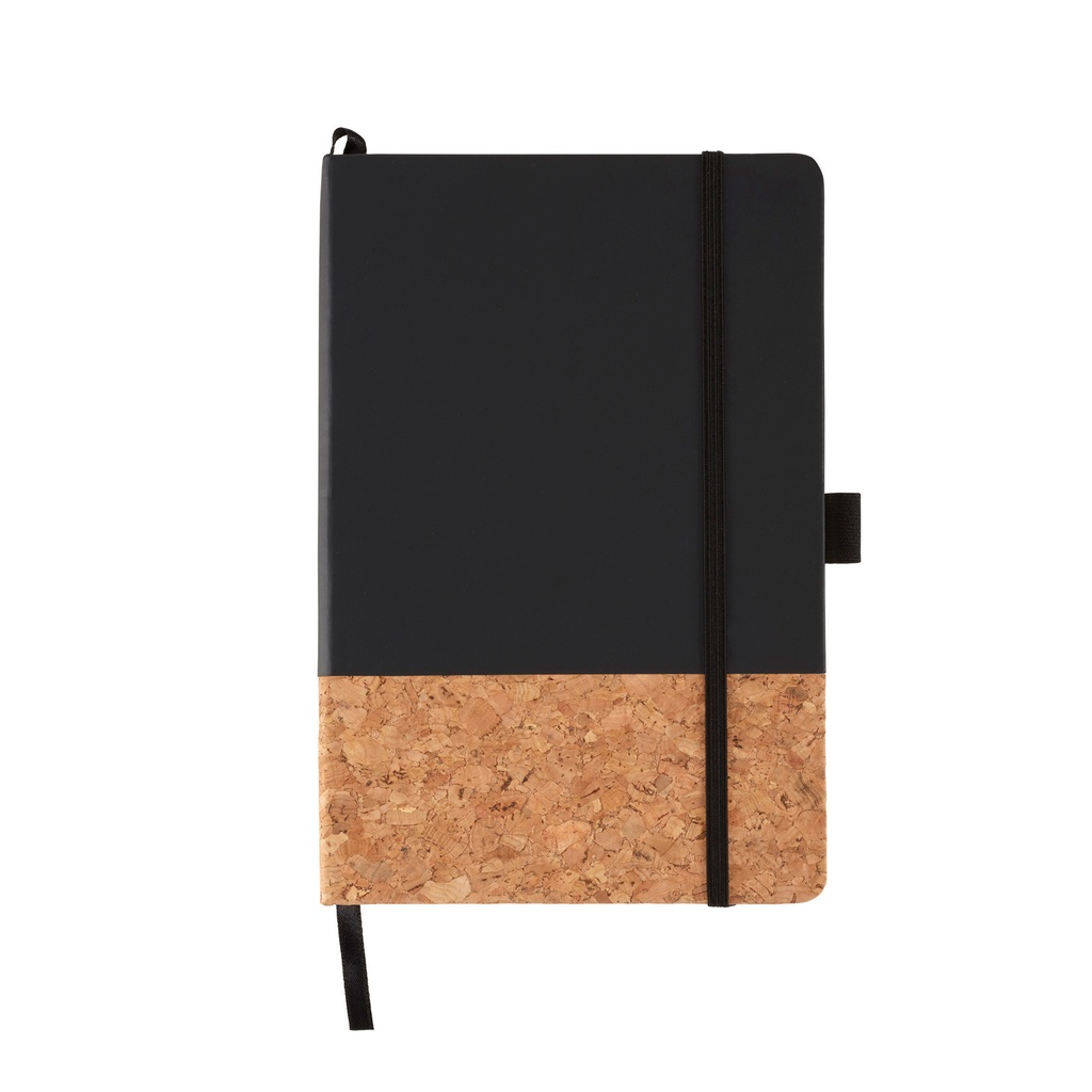 JB1021BK - Lucca Hard Bound JournalBook - Black