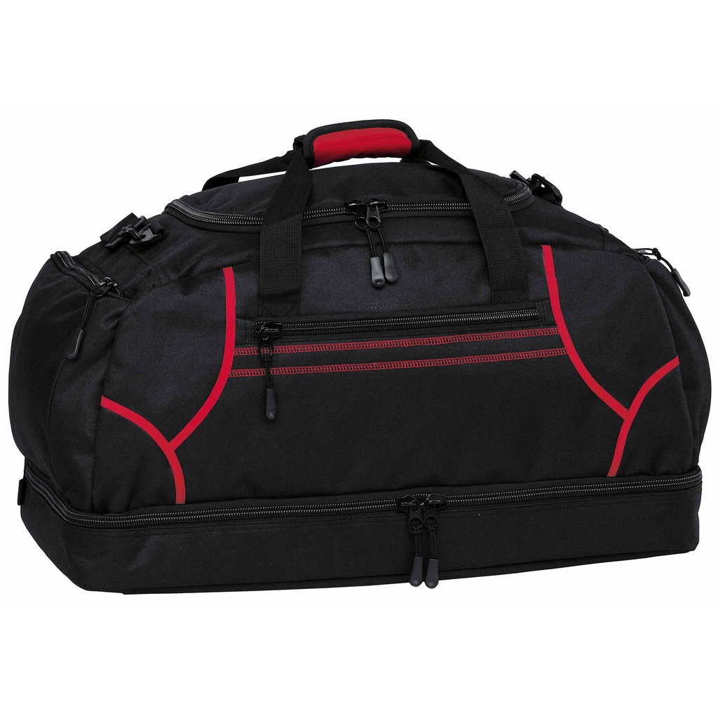 [BRFS-BLACK/CHARCOAL-STANDARD] BRFS - Reflex Sports Bag (Black/Charcoal)