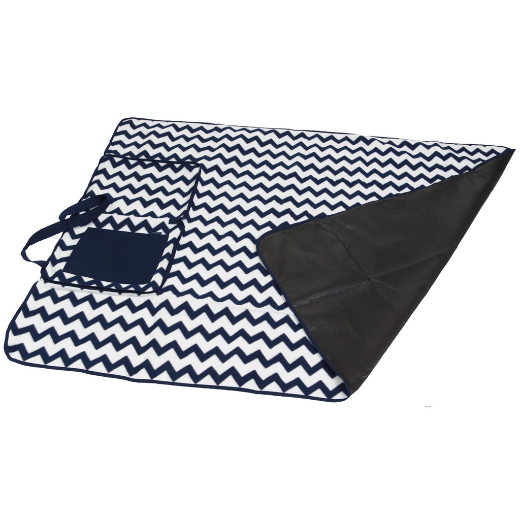 [POOB-NAVY/WHITE-STANDARD] POOB - Oasis Outdoor Blanket