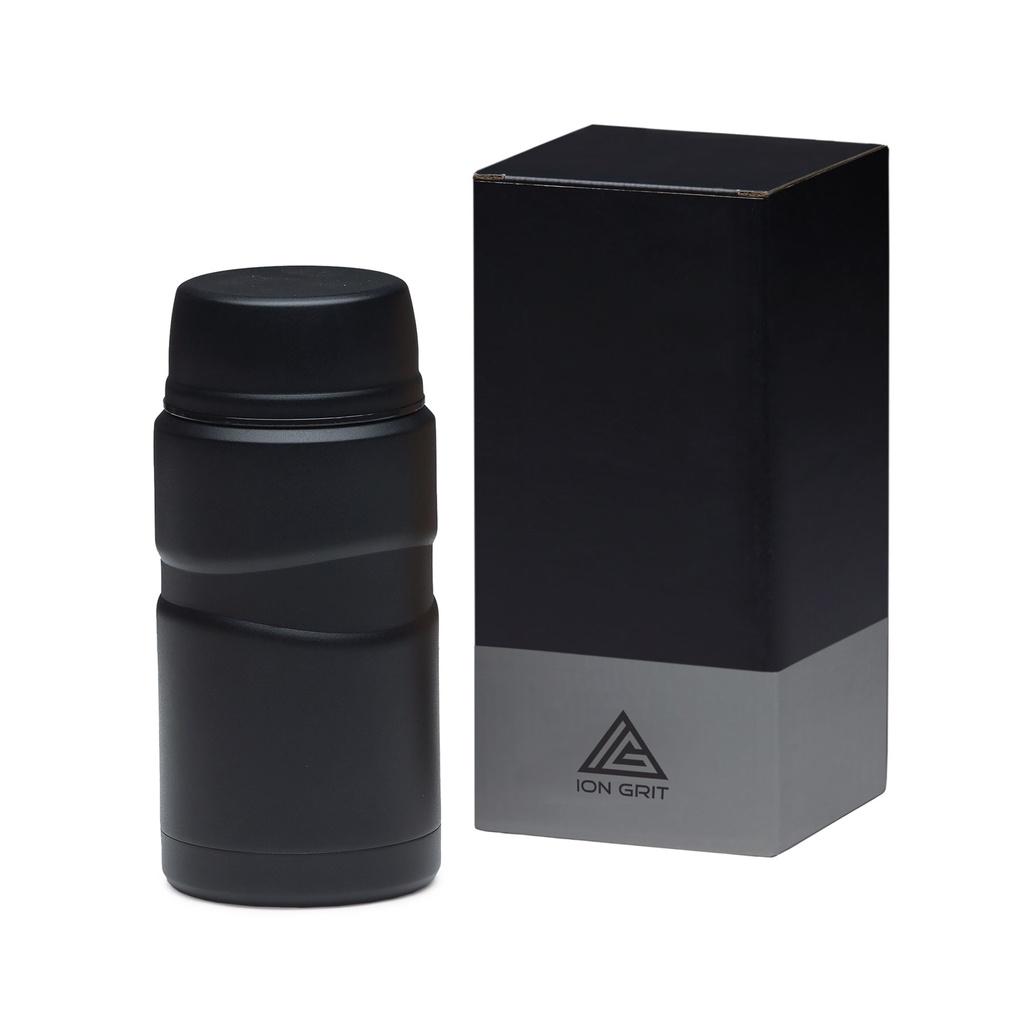 [IGWFFJ-MATT BLACK-STANDARD] IGWFFJ - WorkFuel 750ml Food Jar
