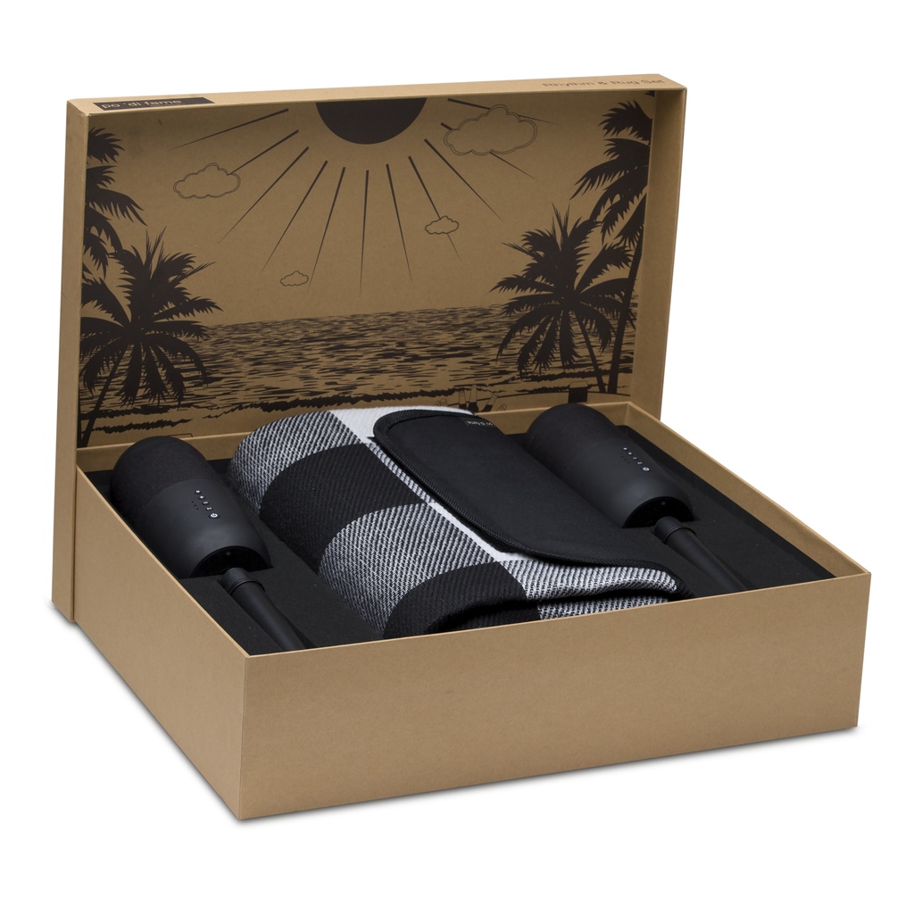 [PORRS-BLACK-STANDARD] PORRS - Rhythm and Rug Set