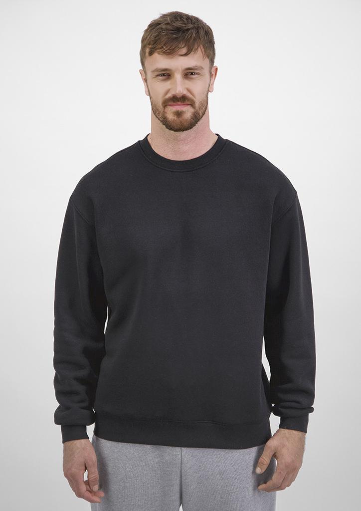 [9401042710871] X2007M - Mens Everyday Crew Sweatshirt (S, Black)