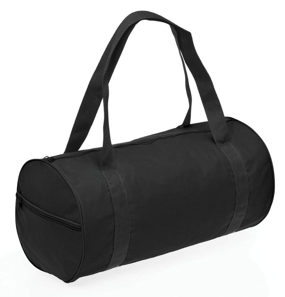 [1139-BL.BL] Barrel Sportsbag - 1139 (Black)