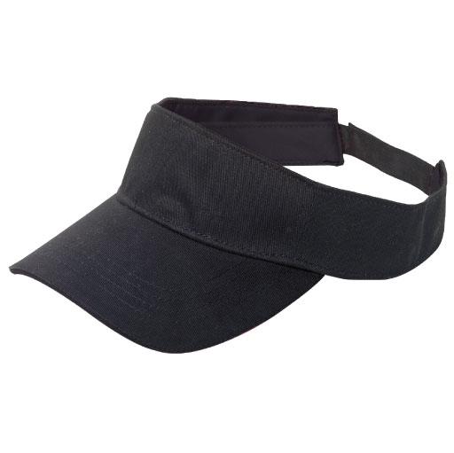 [4040-BL] Sports Visor - 4040 (Black)