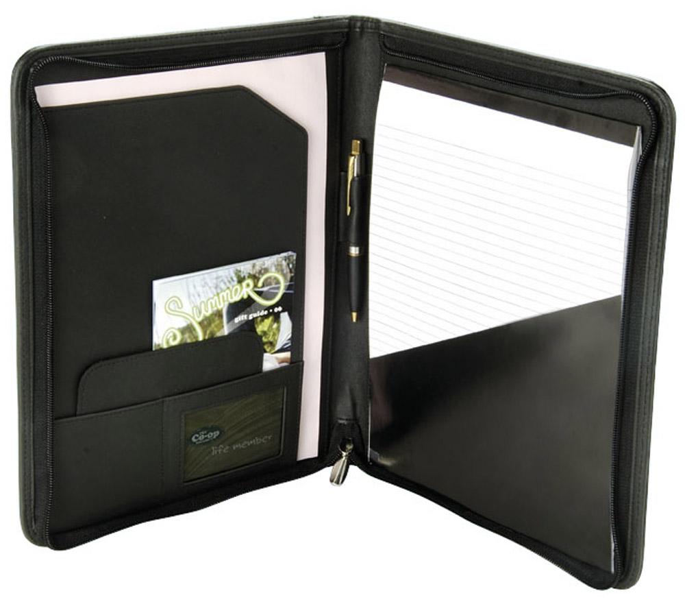 Leather A4 Compendium - B163