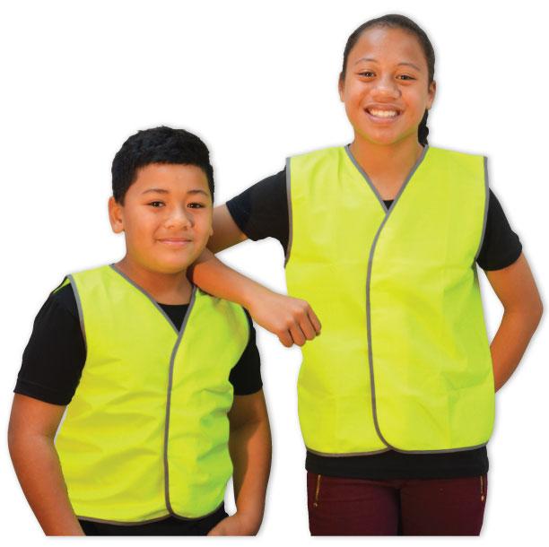 [J576-YE-4-6] Kids Hi Viz Vest - J576
