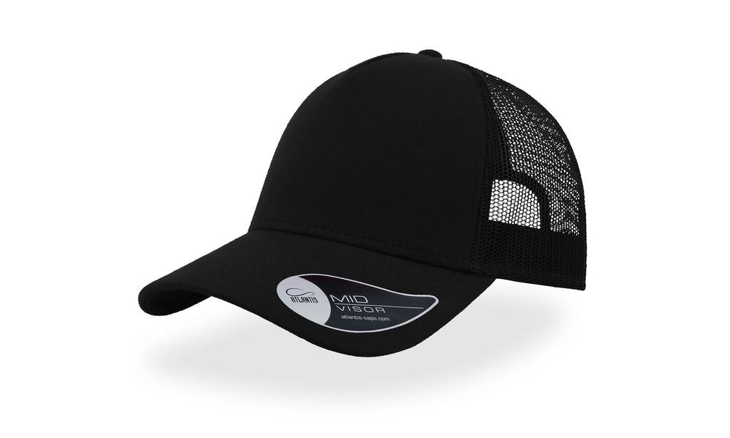 [RAJE-BL] Atlantis Rapper Jersey Cap - RAJE (Black)