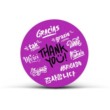 AD Labels 60mm - Circle - 100114