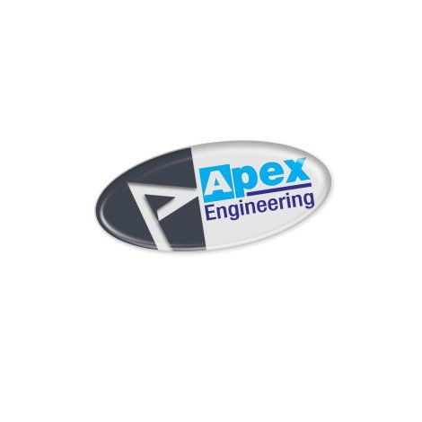 [100134] Resin Coated Labels 55 x 24mm - Oval - 100134