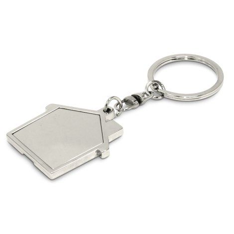 [100322] House Metal Key Ring - 100322