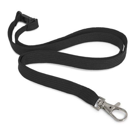 [1037991] Custom Printed Lanyard - 12mm - 103799 (Black)