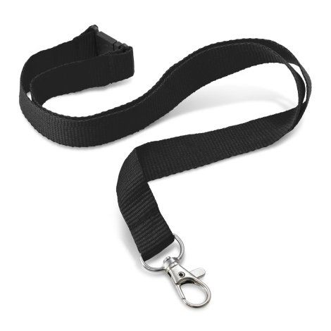 [1038001] Custom Printed Lanyard - 16mm - 103800 (Black)