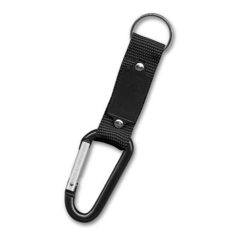 [107262] Carabiner Key Ring - 107107 (Black)