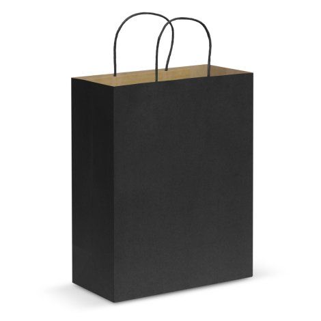 [107592] Paper Carry Bag - Large - 107590 (Black)