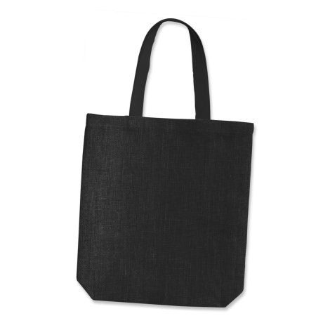 [117045] Thera Jute Tote Bag - 108034 (Black)