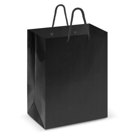 [108443] Laminated Carry Bag - Medium - 108512 (Black)