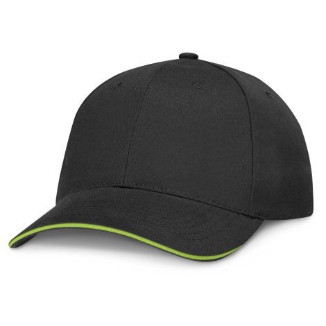 [111851] Swift Cap - Black - 112564 (Bright Green)