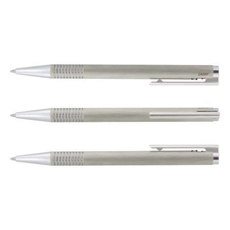 [113795] LAMY Logo Pen - Brushed Steel - 113795