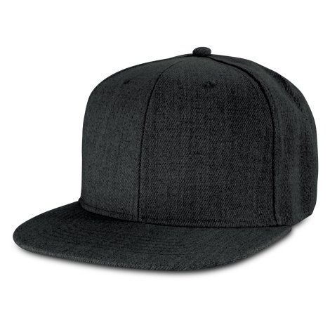 [114204] Chisel Flat Peak Cap - 114207 (Black)