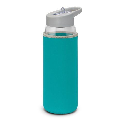 [115055] Elixir Glass Bottle - Neoprene Sleeve - 115047 (Light Blue)