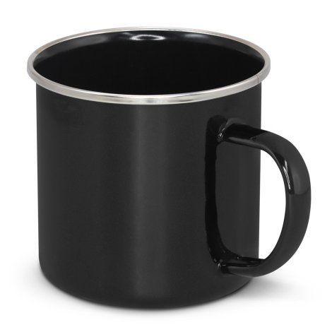 [116464] Bendigo Enamel Mug - 116462 (Black)