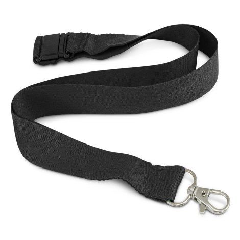 [1166081] Bamboo Lanyard - 116608 (Black)