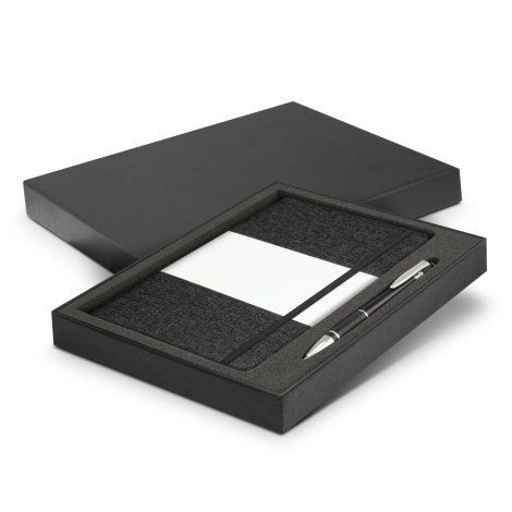 [108696] Alexis Notebook and Pen Gift Set - 116691 (Black)