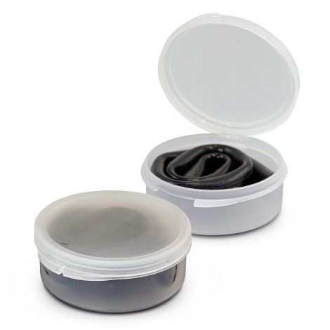 [116782] Silicone Straw with Case - 116800 (Black)