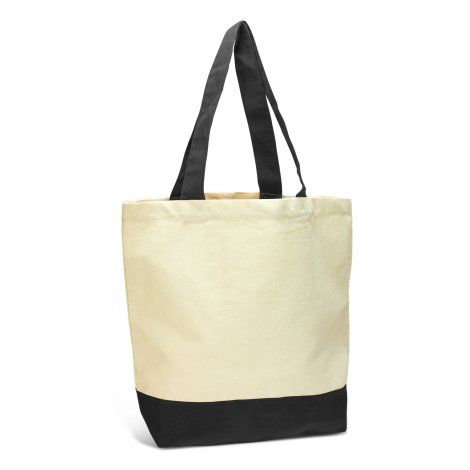 [116868] Sedona Canvas Tote Bag - 116873 (Black)