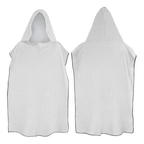 [129825] Adult Hooded Towel - 117466 (Black)