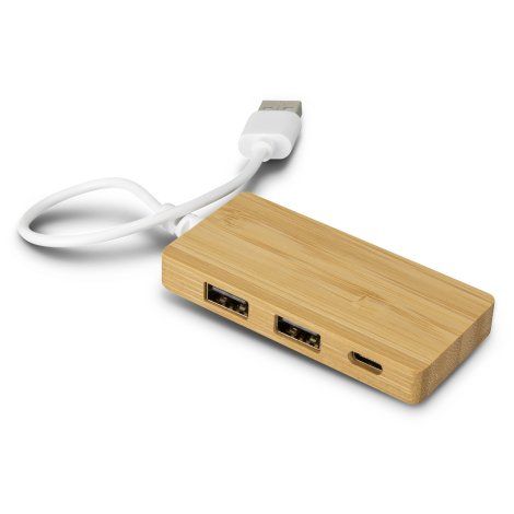 Bamboo USB Hub - 120615