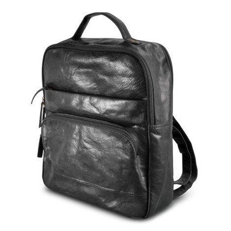 [121120] Pierre Cardin Leather Backpack - 121120