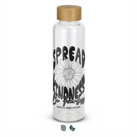 Eden Glass Bottle Bamboo Lid - 121800