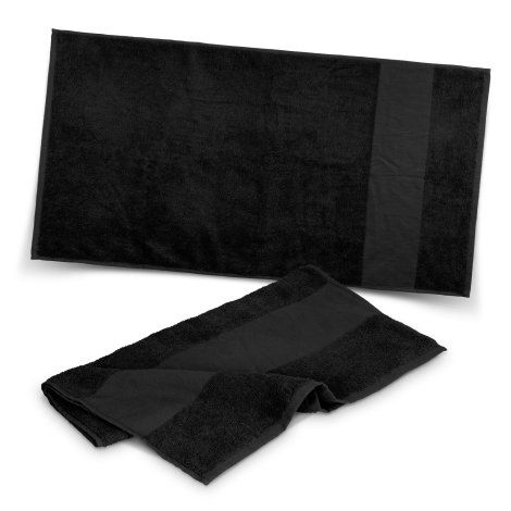 [121907] Fit Sports Towel - 121935 (Black)