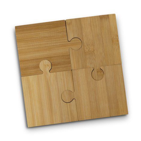 NATURA Puzzle Coaster - Set of 4 - 122276