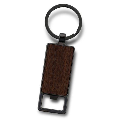 [123006] Santo Bottle Opener Key Ring - 123017 (Gunmetal)