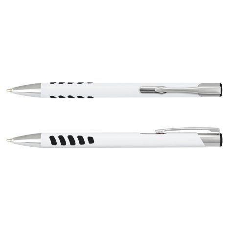 [124889] Panama Grip Pen - White Barrel - 124903 (Black)