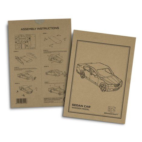 BRANDCRAFT Sedan Car Wooden Model - 124030
