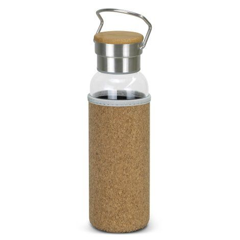 [126236] Nomad Glass Bottle - Cork Sleeve - 126236