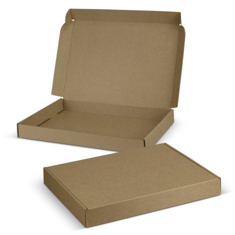 [127031] Die Cut Box with Locking Lid - 320x230x35mm - 127038 (Natural)