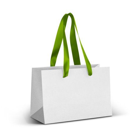 [127177] Small Ribbon Handle Paper Bag - Full Colour - 127177