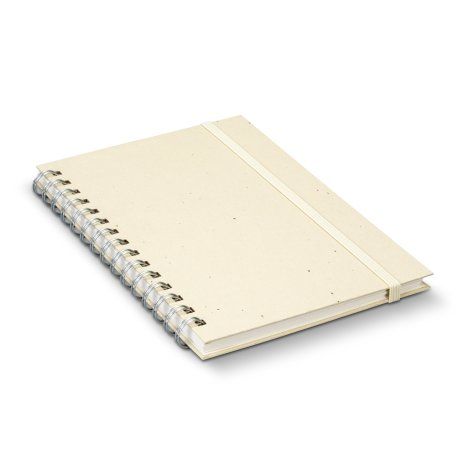 [128472] Terra Recycled Paper Spiral Notebook - 128472
